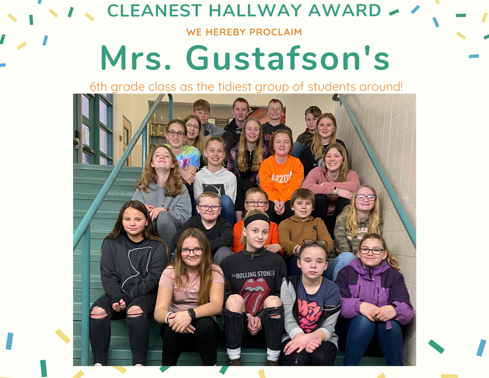 Clean Hallway Award